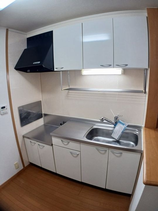 岡山県倉敷市玉島長尾(アパート)の賃貸物件のキッチン
