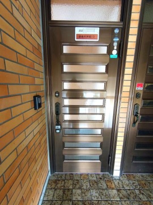 岡山県倉敷市沖(アパート)の賃貸物件202の玄関