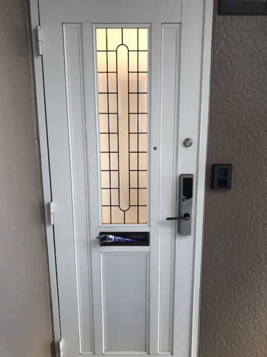 岡山県倉敷市西富井(アパート)の賃貸物件103の玄関