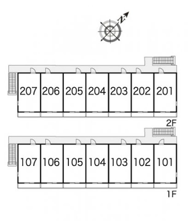 岡山県倉敷市東富井(アパート)の賃貸物件205のその他画像