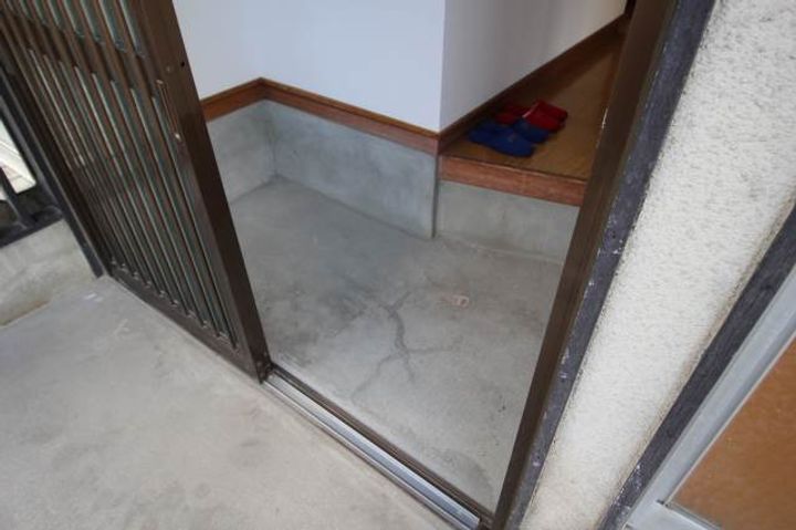 岡山県倉敷市安江(アパート)の賃貸物件1の玄関