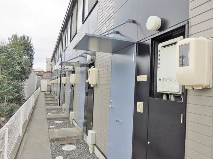 岡山県倉敷市児島下の町4丁目(アパート)の賃貸物件109の玄関