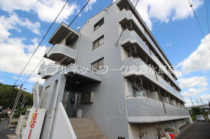 岡山県倉敷市船穂町船穂(マンション)の賃貸物件の外観