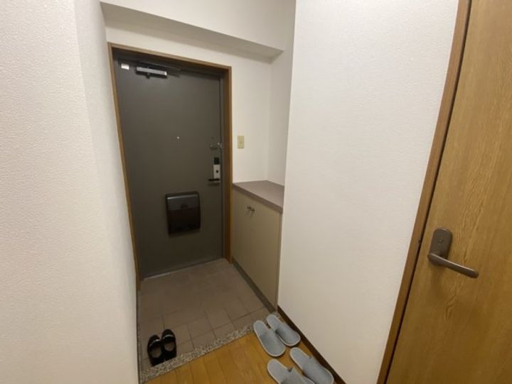 岡山県倉敷市茶屋町(アパート)の賃貸物件の玄関