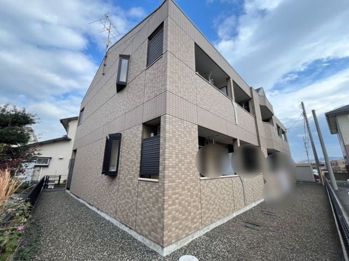 岡山県倉敷市東富井(アパート)の賃貸物件の外観