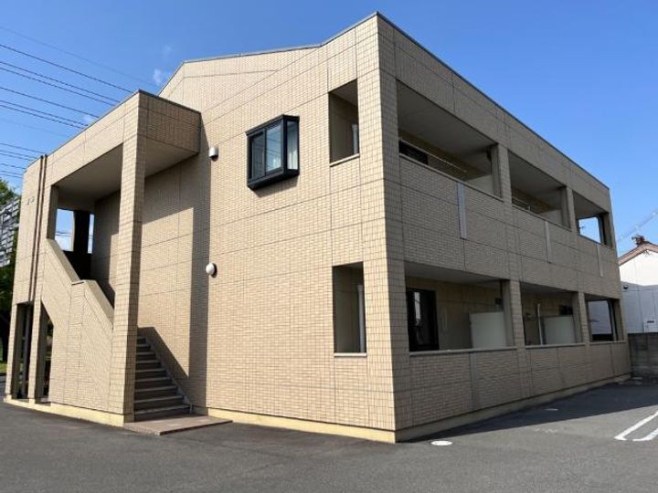 岡山県倉敷市中島(アパート)の賃貸物件の外観