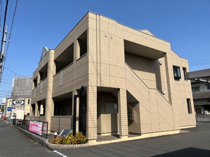 岡山県倉敷市中島(アパート)の賃貸物件の外観