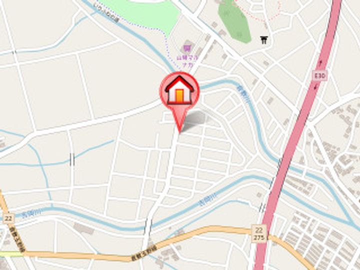 プレジール東粒浦の地図