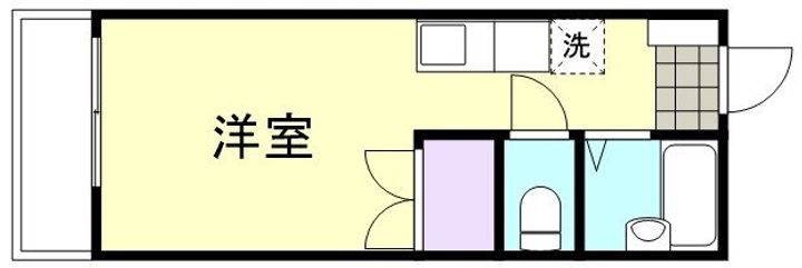 岡山県倉敷市連島町連島(アパート)の賃貸物件の間取り