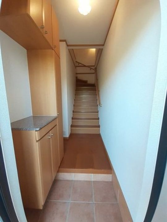 ラッキー Bの玄関