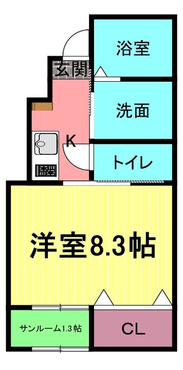 アルデバランA棟の間取り