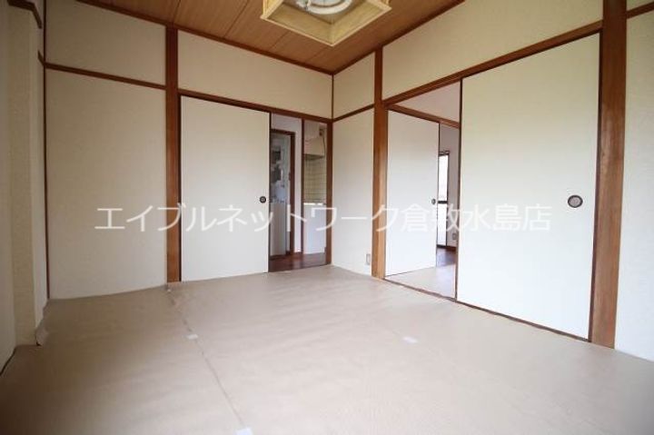 岡山県倉敷市中島(アパート)の賃貸物件103の居間