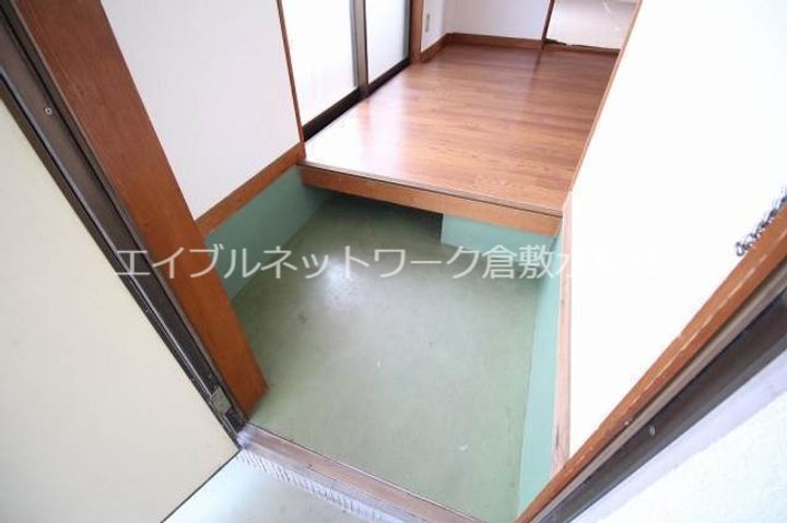 岡山県倉敷市中島(アパート)の賃貸物件103の玄関