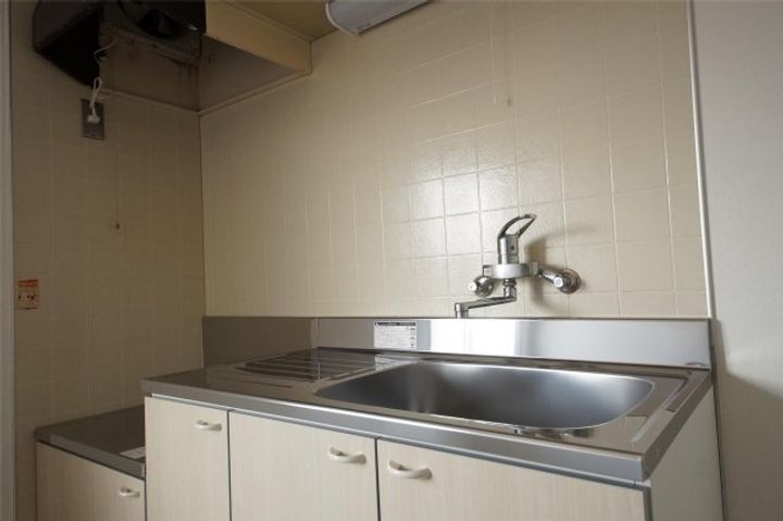 岡山県浅口市金光町佐方(アパート)の賃貸物件B201のキッチン