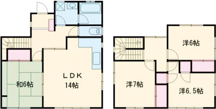 香川県高松市木太町(一戸建)の賃貸物件の間取り