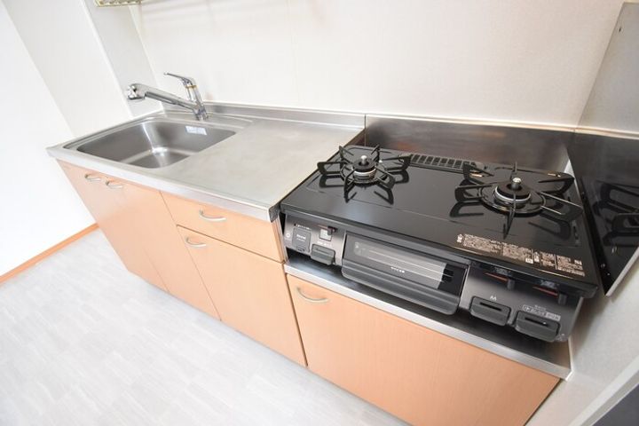カメリアハイツ B棟202のキッチン
