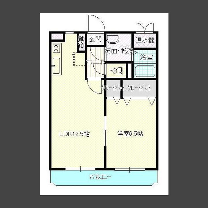 ユーミー伏石Ⅱの間取り