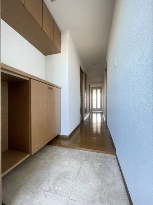 サンリッチ久保の玄関