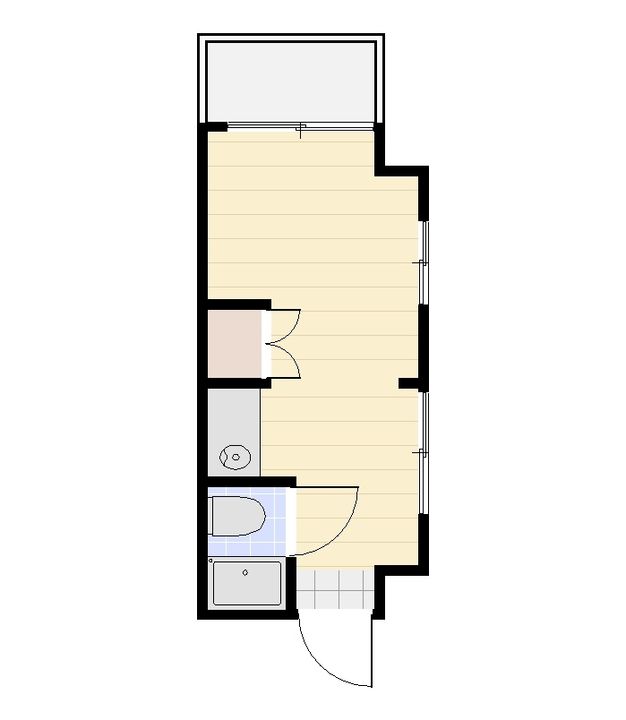 真鍋ハイツ210の間取り