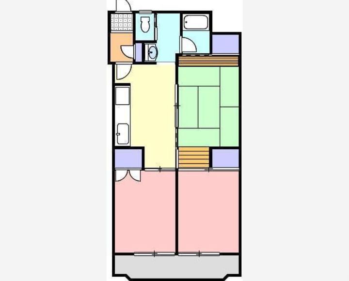 岩藤マンションの間取り