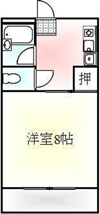 エルソルSHIDOの間取り