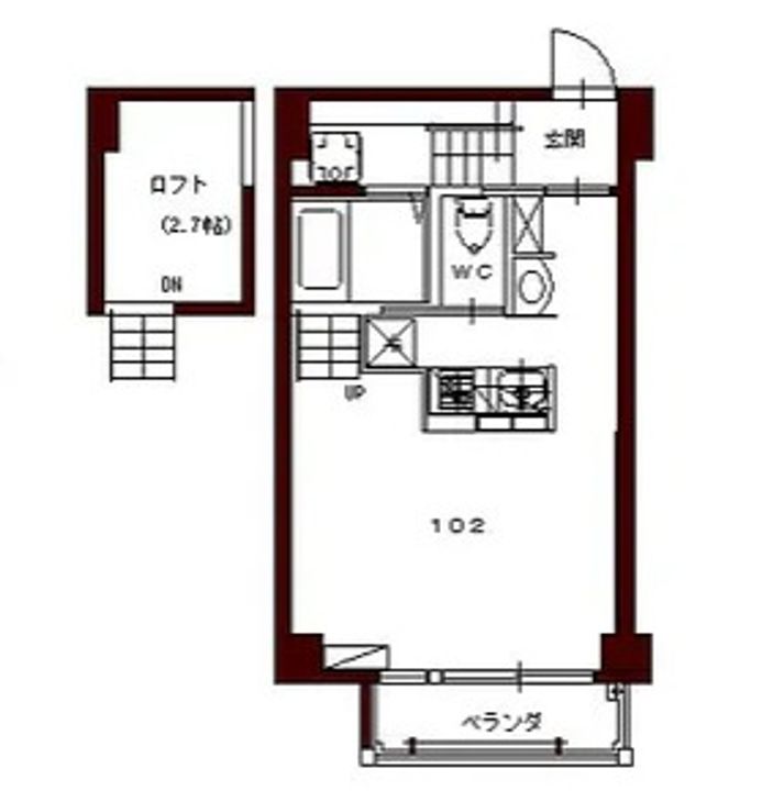 コリドールバリの間取り