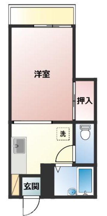 Kハイツの間取り