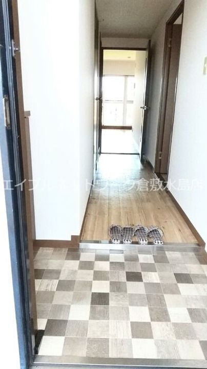 岡山県倉敷市中島(マンション)の賃貸物件103の玄関