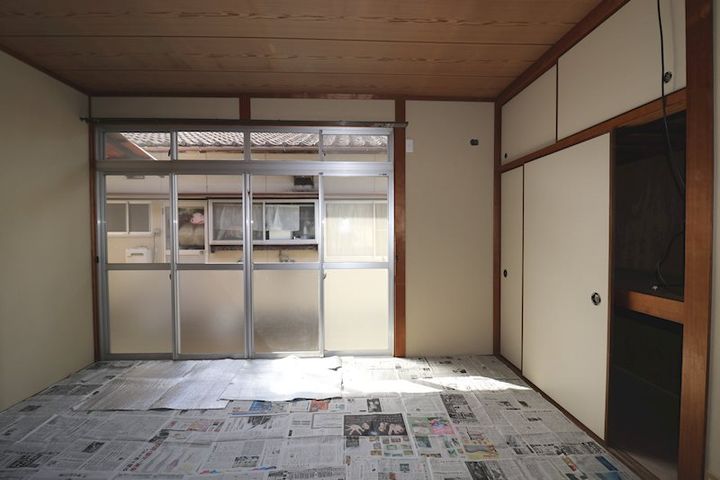 岡山県倉敷市新田(一戸建)の賃貸物件中の居間