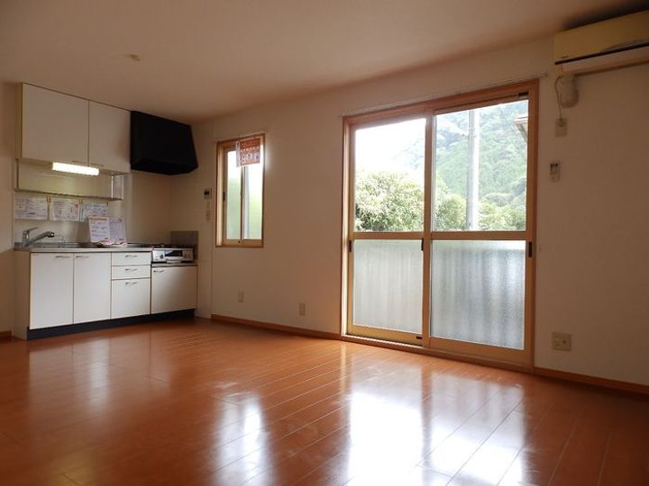 グレイス A棟102の居間