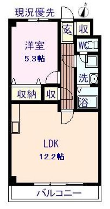 エアーストリームの間取り