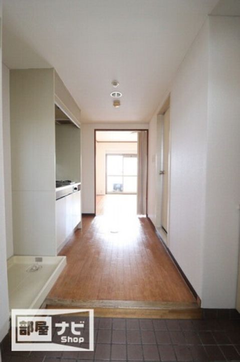 マンション福山の玄関