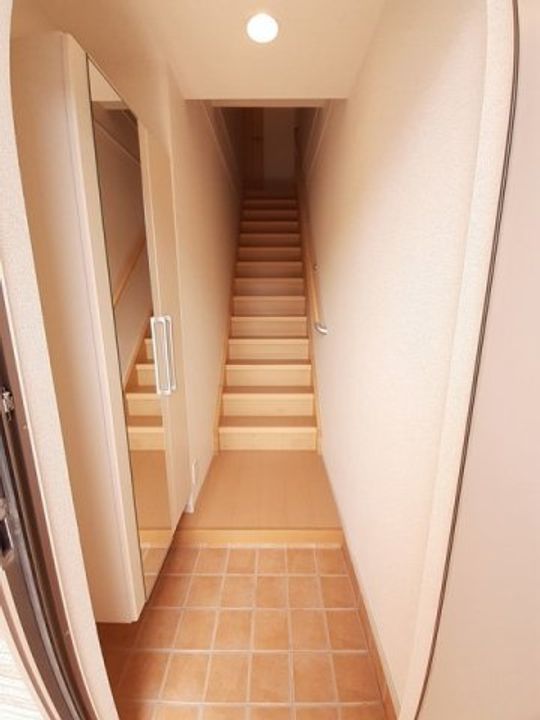 アルドール香西Ⅱの玄関