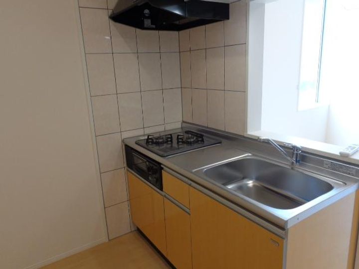 トライアングルのキッチン