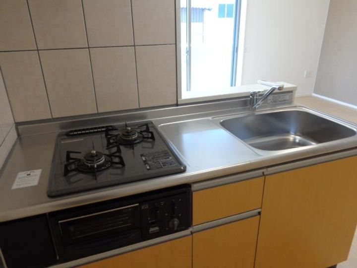 トライアングルのキッチン