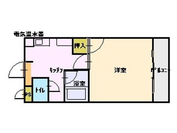 パラツイーナ光南204の間取り
