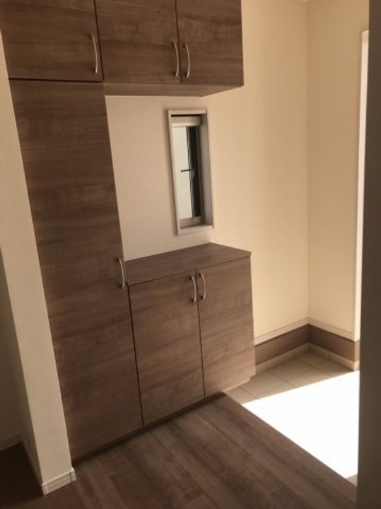 岡山県笠岡市美の浜(一戸建)の賃貸物件7の玄関