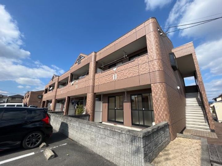 岡山県倉敷市中島(アパート)の賃貸物件の外観