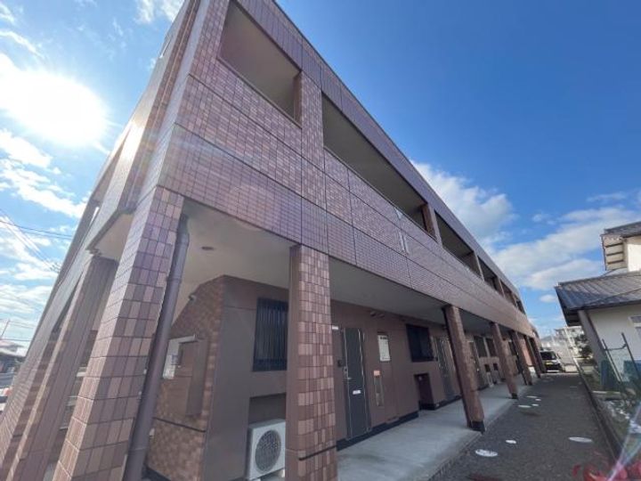岡山県倉敷市中島(アパート)の賃貸物件の外観
