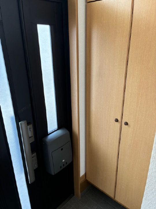 さくらハイツの玄関