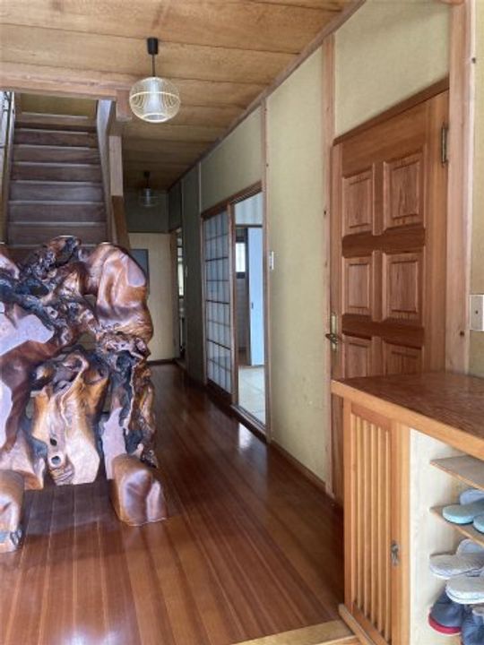 広島県福山市水呑町(一戸建)の賃貸物件の玄関