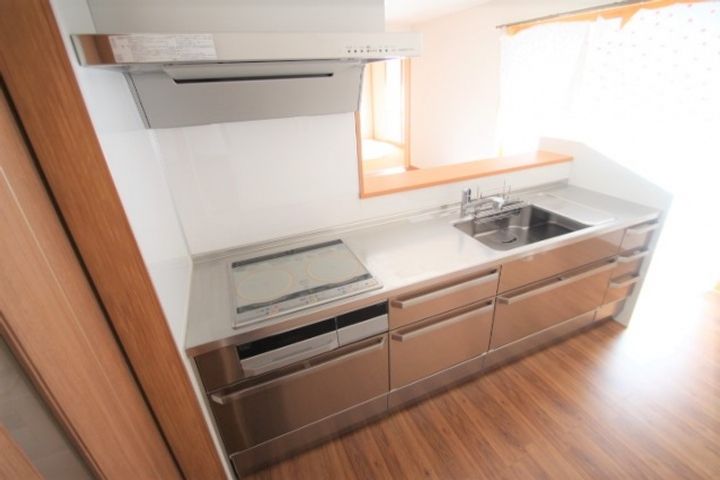 岡山県岡山市北区今保(一戸建)の賃貸物件のキッチン