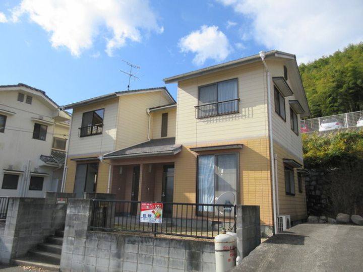 岡山県倉敷市真備町箭田(テラスハウス)の賃貸物件の外観