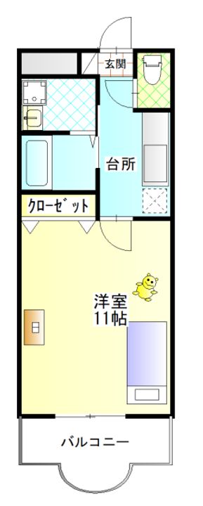 マリベールの間取り