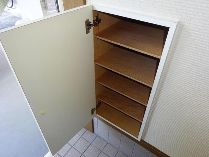 レジデンス松原の玄関