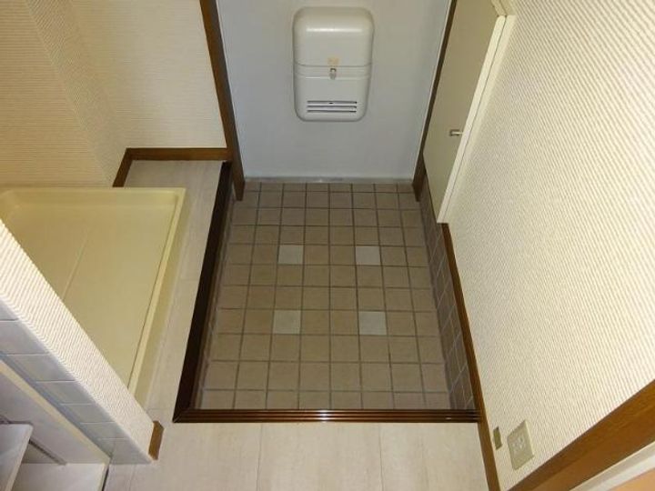 レジデンス松原の玄関