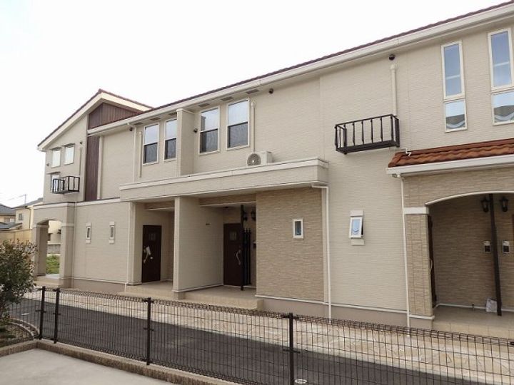 岡山県倉敷市中島(アパート)の賃貸物件の外観