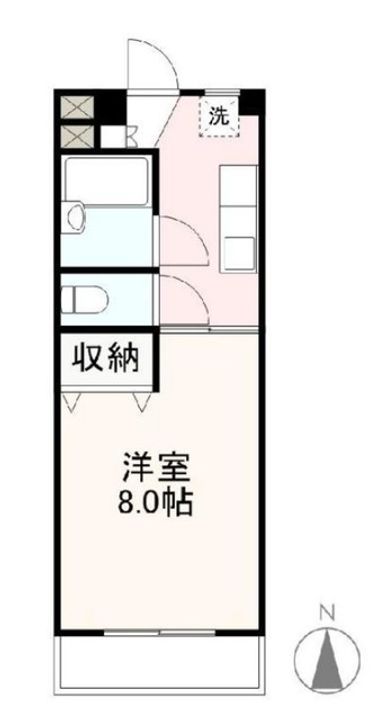 プレアール仏生山Ⅱ306の間取り