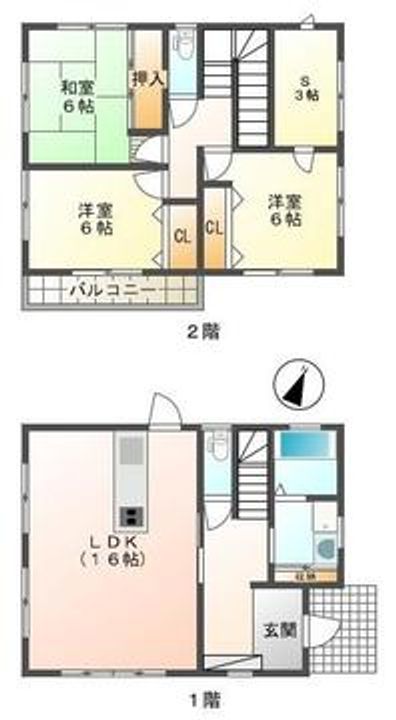 グレイスタウン山口2の間取り