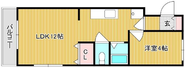 グランデヒルの間取り